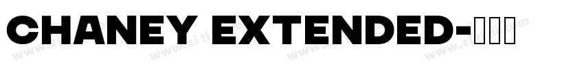 CHANEY Extended字体转换